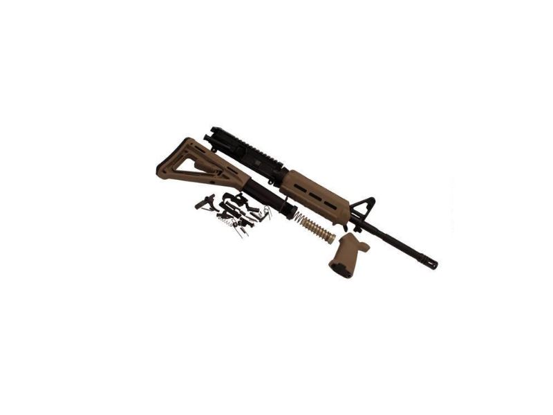 Del-Ton 16" M4 FDE Magpul MLOK Rifle Kit