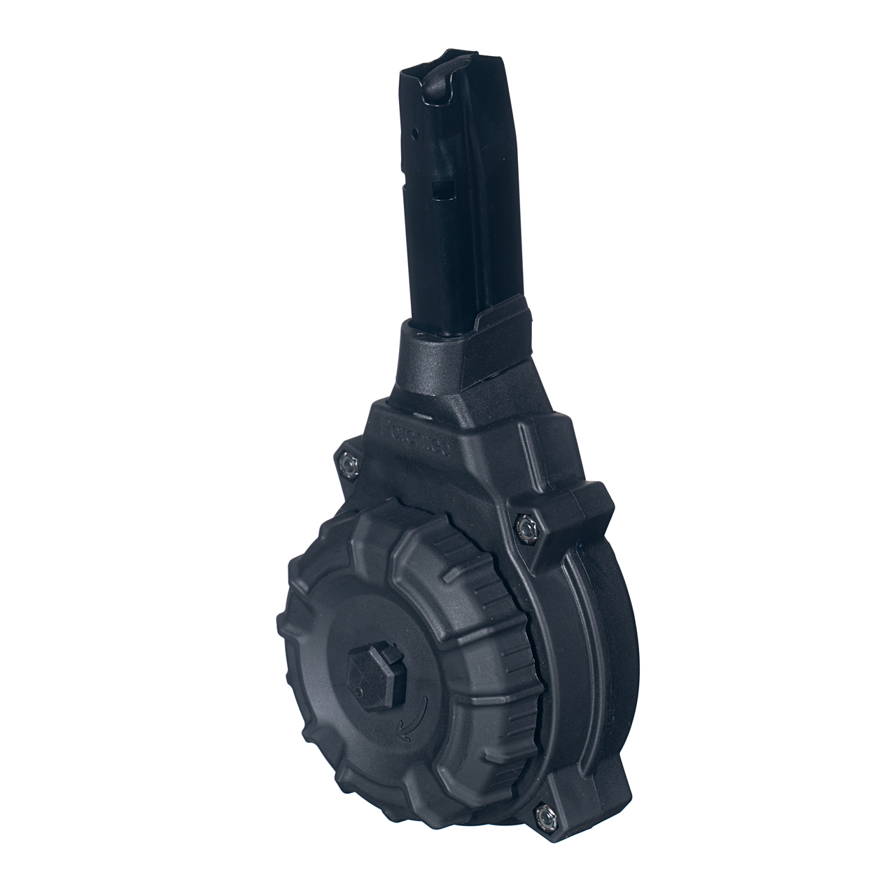 ProMag DRM-A32 Drum Magazine 9mm Luger 50 Round Black Polymer