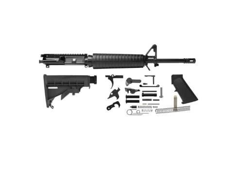 Del-Ton RKT104 .223 16" Mid-Length Heavy Rifle Kit M4 Stock