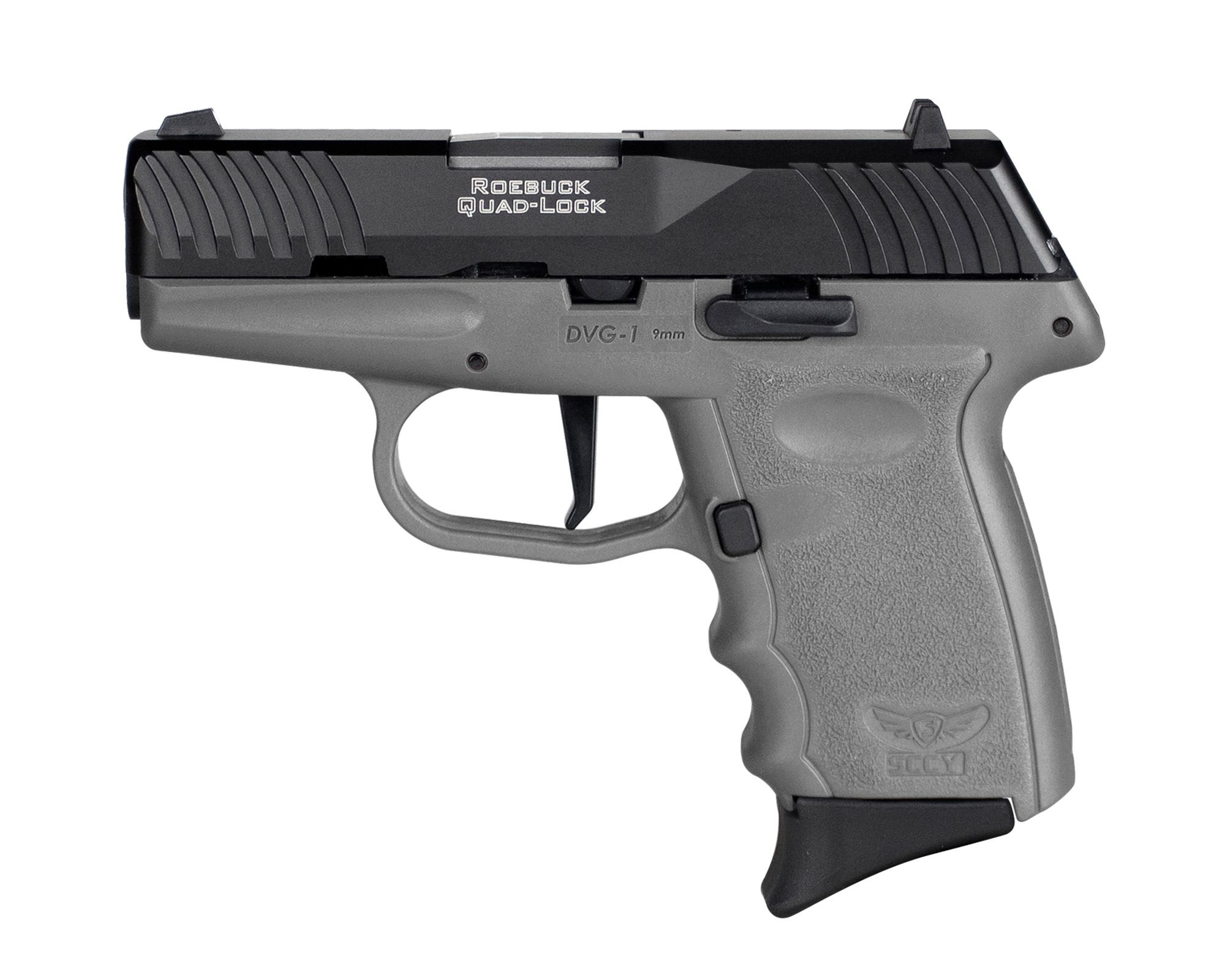 SCCY DVG-1 9mm Luger Pistol 10 Rounds Black Gray 3.1"