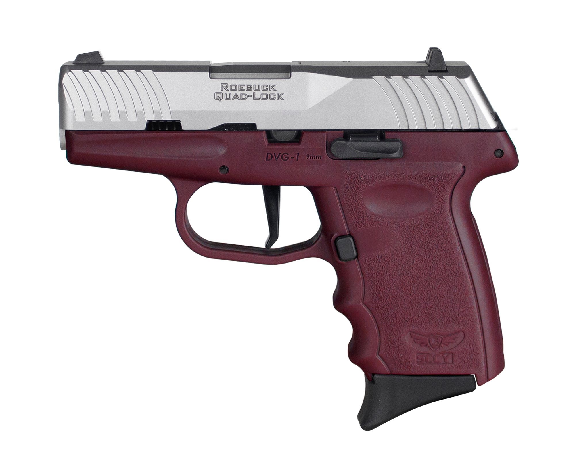 SCCY DVG-1TTCR 9mm 3.1" Stainless Steel Semi-Auto Pistol 10+1