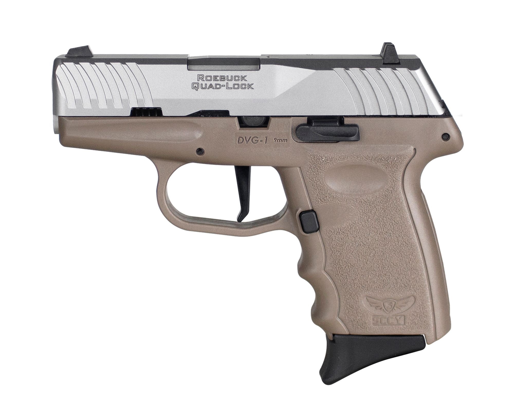 SCCY DVG-1 9mm Pistol, 10 Rounds, Two Tone