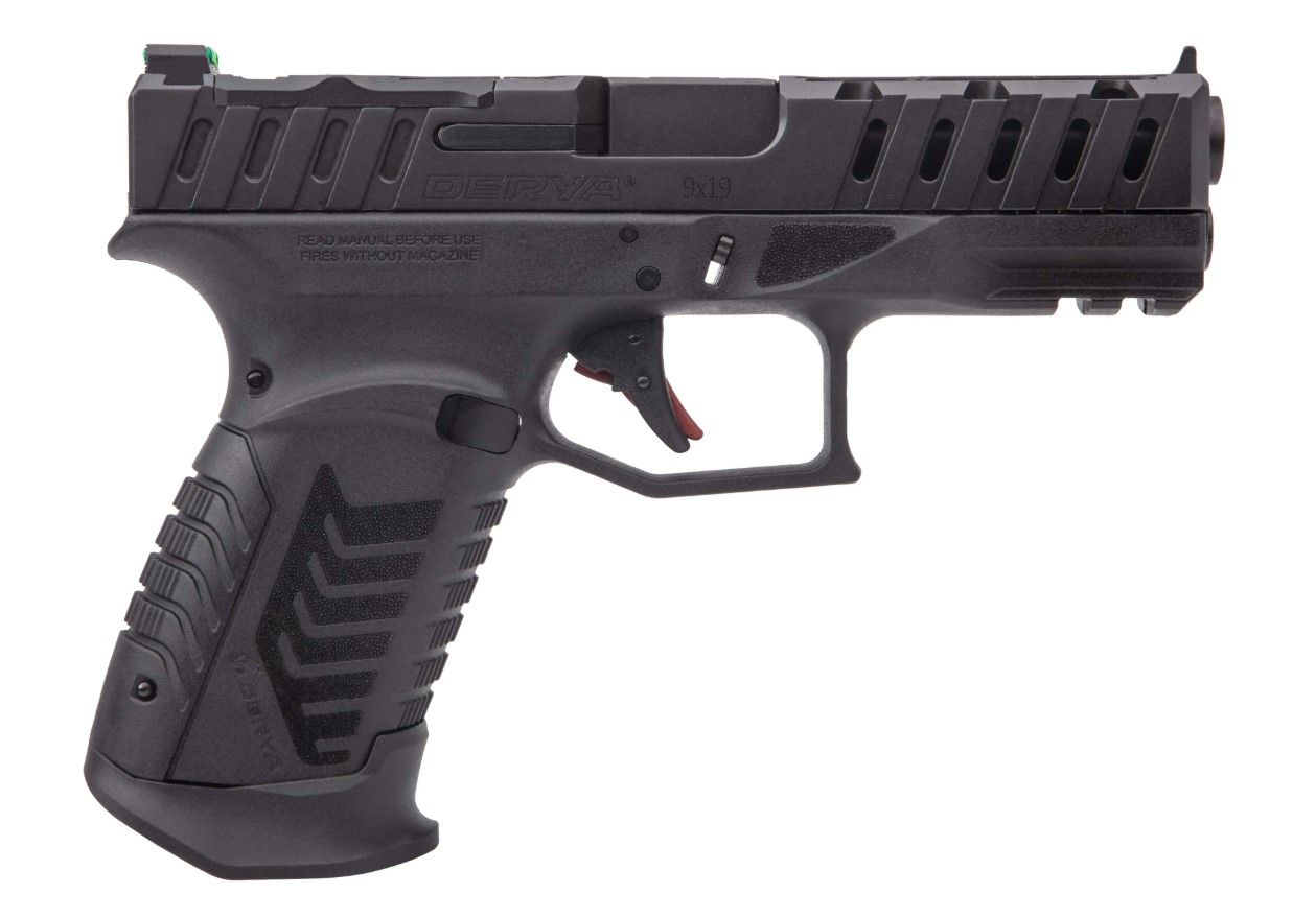 Derya DY9.ISL.US DY9 Island 9mm 3.86" Black Melonite Semi-Auto Pistol