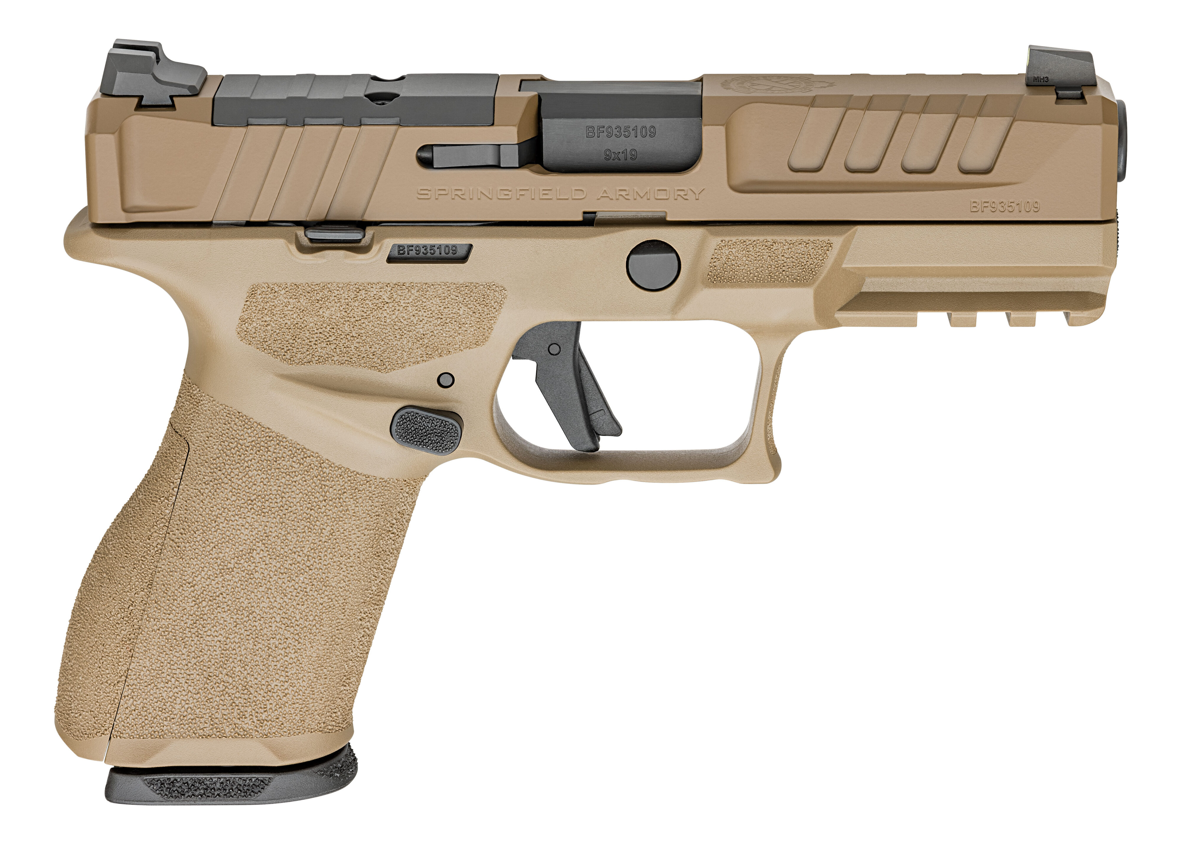 Springfield EC9459F-U-15 Echelon 9MM Pistol 15+1 Tritium FDE Finish