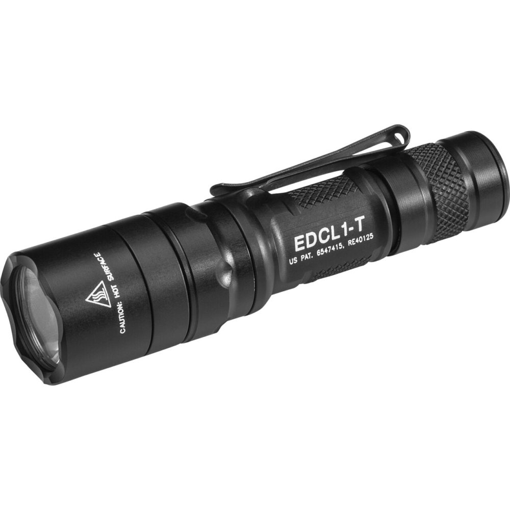SureFire EDCL1T Everyday Carry Light 1 Black Anodized 5/500 Lumens White