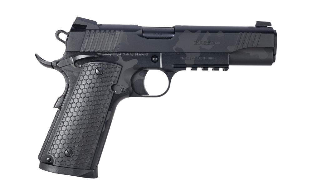 EAA Girsan 392068 MC1911S .45 ACP 8+1 Black Camo 5" Barrel Pistol