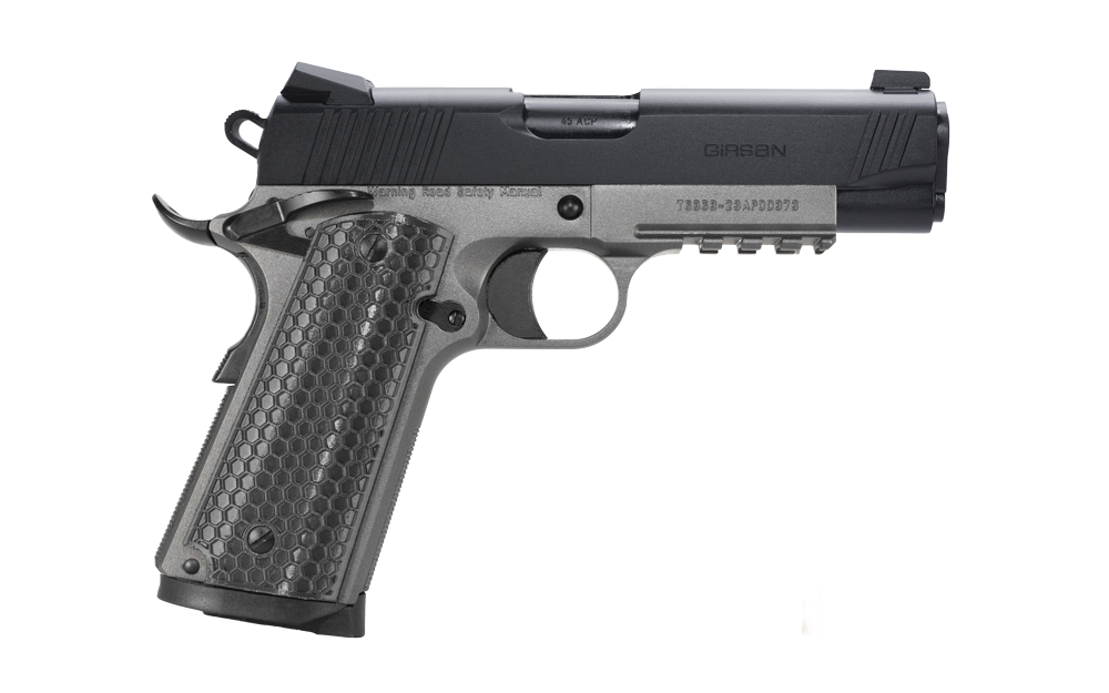 EAA 392077 Girsan MC1911C 9mm Pistol 4.4" Barrel 9+1 Black Polymer