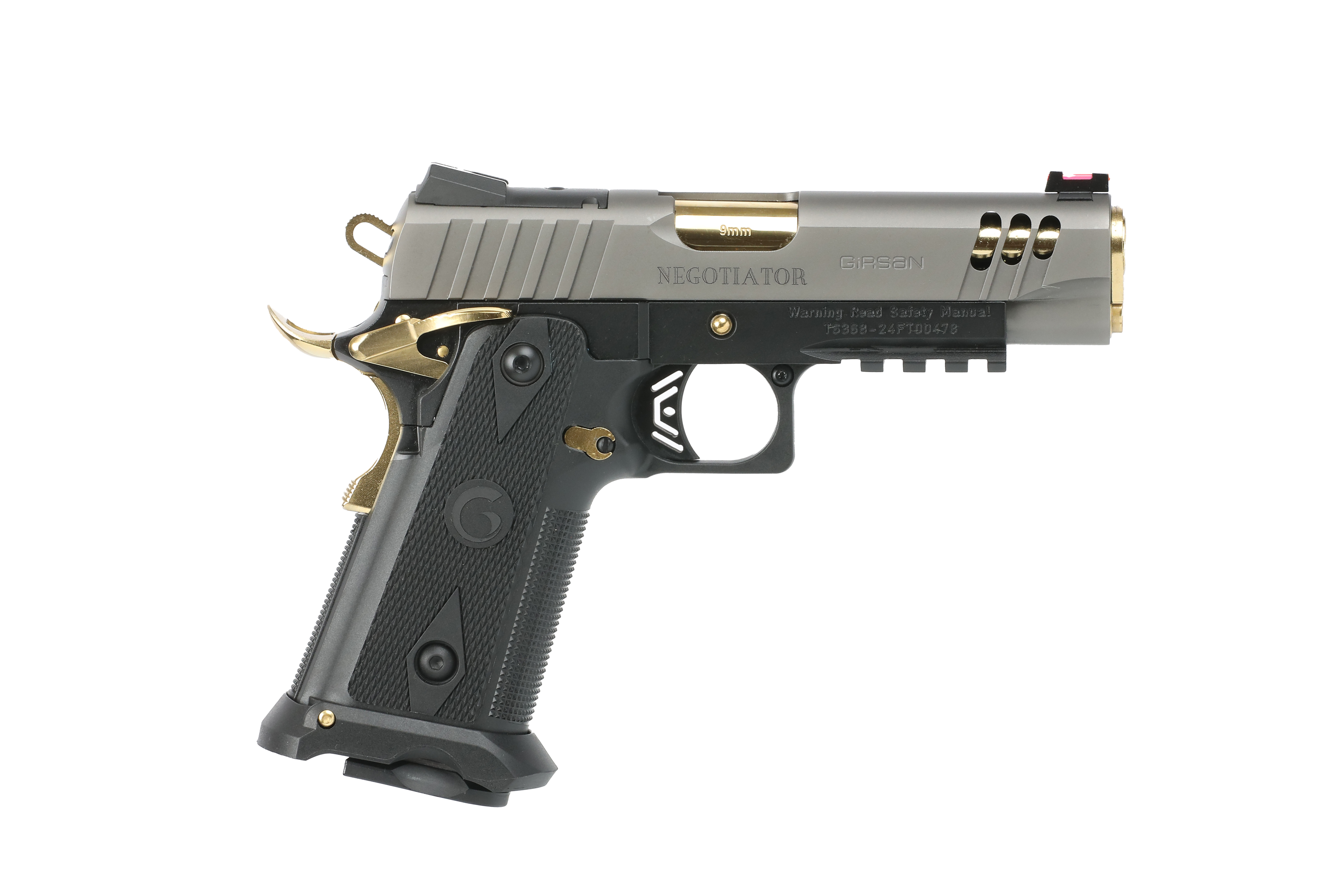EAA 2311 Negotiator 9MM Semi Auto Pistol Titanium Nitrate Finish - European American Armory - 9MM