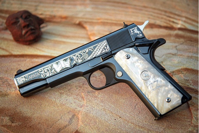 Colt Emiliano Zapata Centennial 38 Super Semi-Auto Pistol