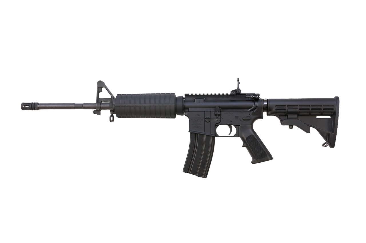 Bushmaster 0010011BLK M4 Patrolman 5.56 NATO 16" 30+1 Semi-Auto Rifle