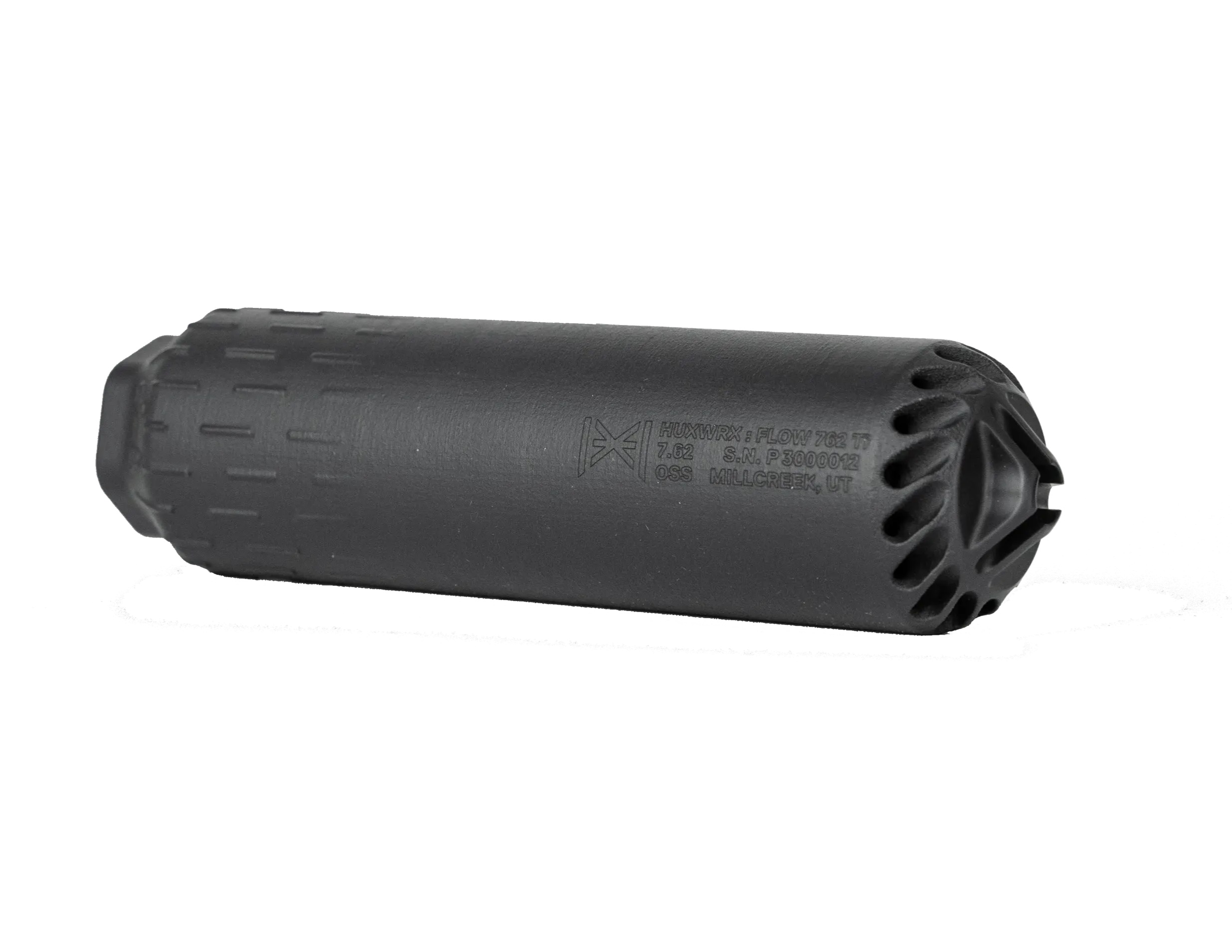 HUXWRX Safety Co. Flow 7.62 NATO Titanium Suppressor
