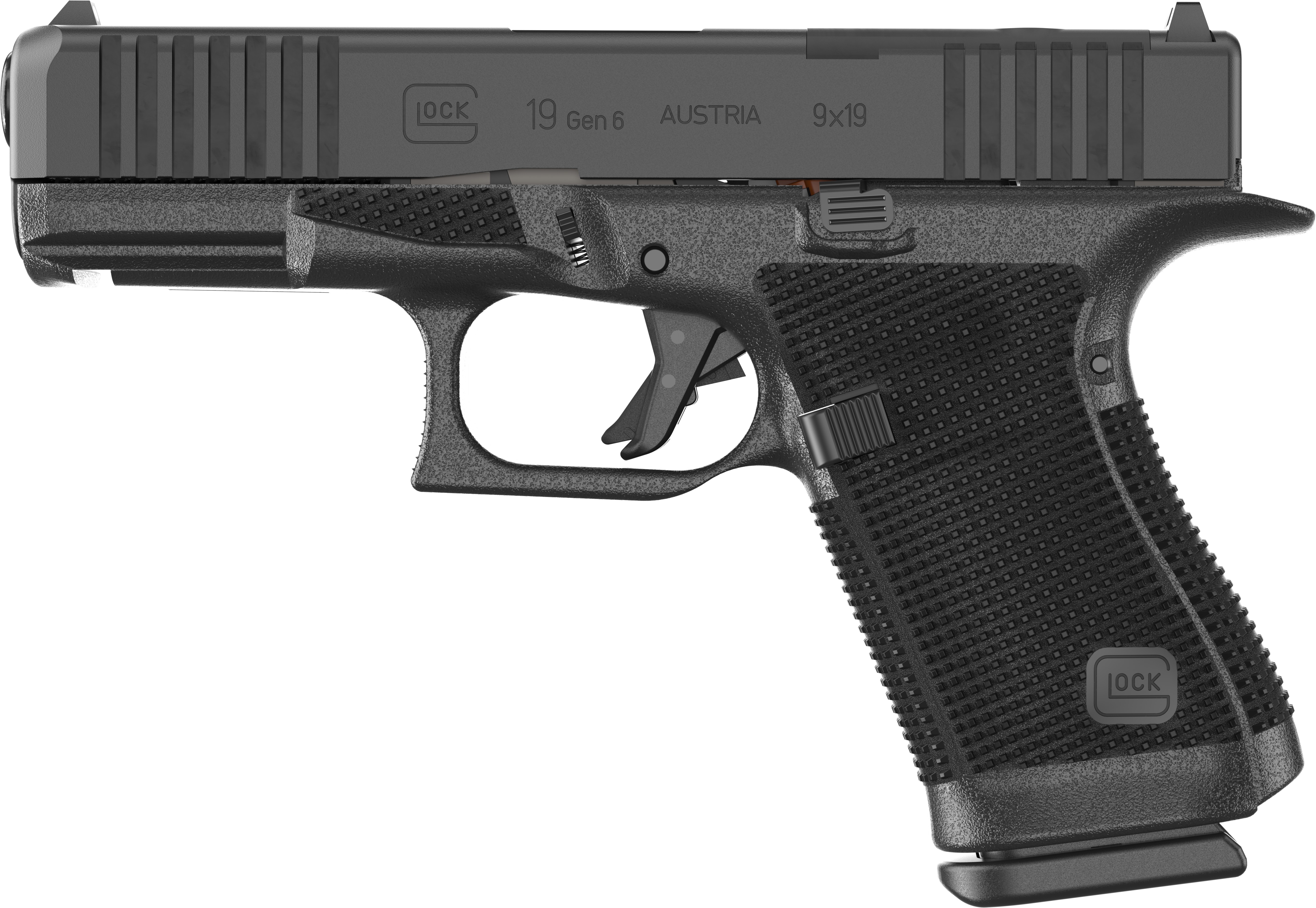 GLOCK 19 ORS 9MM GEN6 FS 15-SHOT W/FRONT SERATIONS