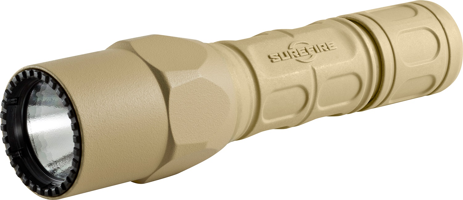 SureFire G2X-D-TN G2X Pro 600 Lumen LED Tan Tactical Flashlight