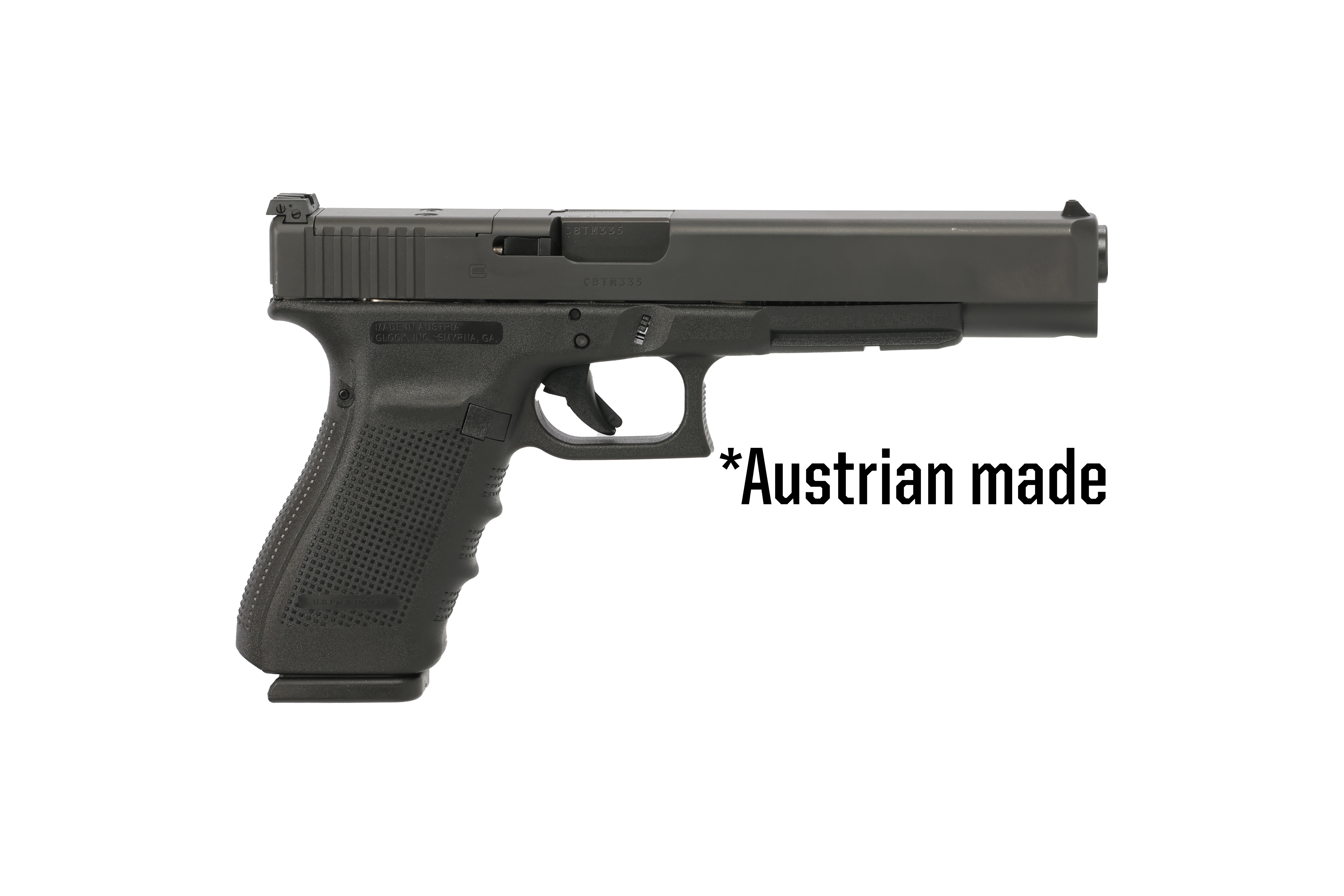 Glock G40415MOSAUT 10MM G40 Gen 4 6" MOS Hunter Semi-Auto Black