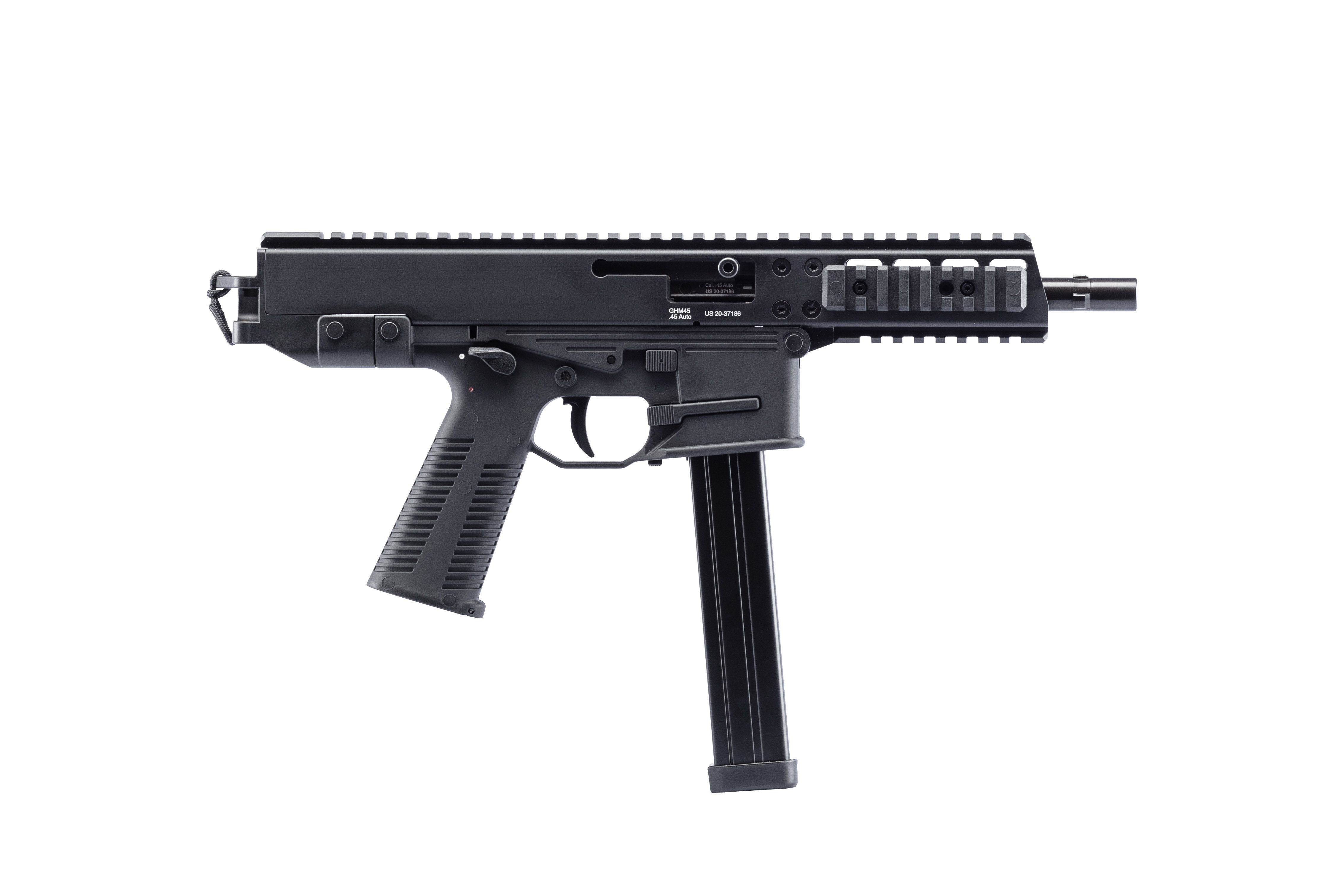 B&T BT450004 GHM 45 ACP 25+1 6.90" Barrel Firearm