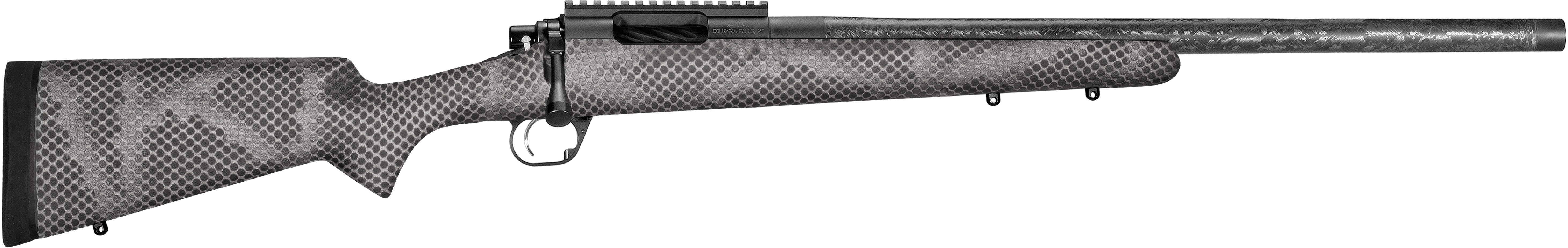 Proof Research 146118 Glacier Ti 7MM Backcountry 20" Black Rifle