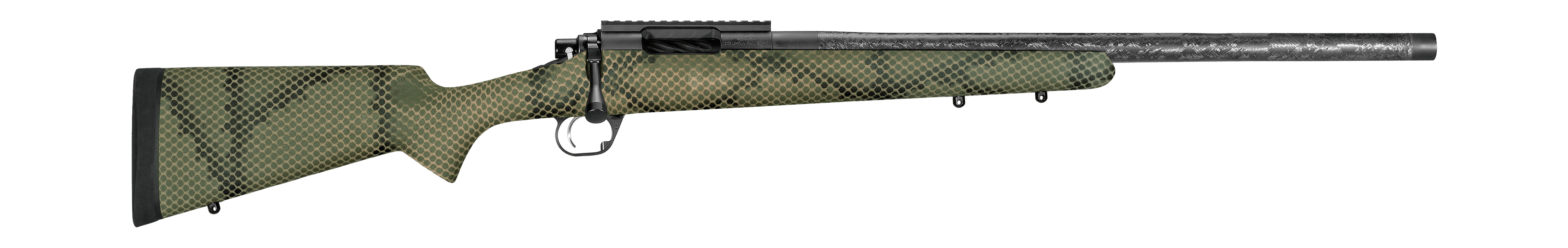 Proof Research 146132 Glacier Ti 7MM Backcountry 20" Black Rifle