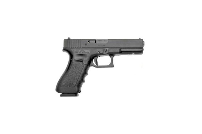 GLOCK G22 40 S&W Semi-Auto Pistol - Item #: GLUI2250203 / MFG Model #: UI2250203 / UPC: 764503001178 - G22 G3 40S&W 15+1 4.49" FS   # W/TWO 15RD MAGS, ACC & CASE