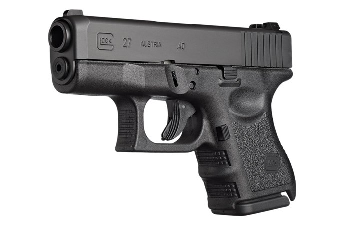 GLOCK G26 9mm Semi-Auto Pistol - Item #: GLUI2650201 / MFG Model #: UI2650201 / UPC: 764503001246 - G26 G3 9MM 10+1 3.5" FS      # W/TWO 10RD MAGS ACC & CASE