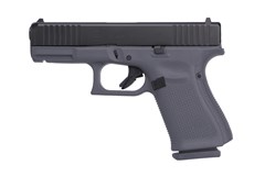 LIPSEY'S EXCLUSIVE GLOCK G19 G5 9mm 
Item #: GLPA195S201GF / MFG Model #: PA195S201GF / UPC: 764503038464
G19 G5 9MM 10+1 4.0" FS GRAY 3-10RD MAGS | FRONT SERRATIONS