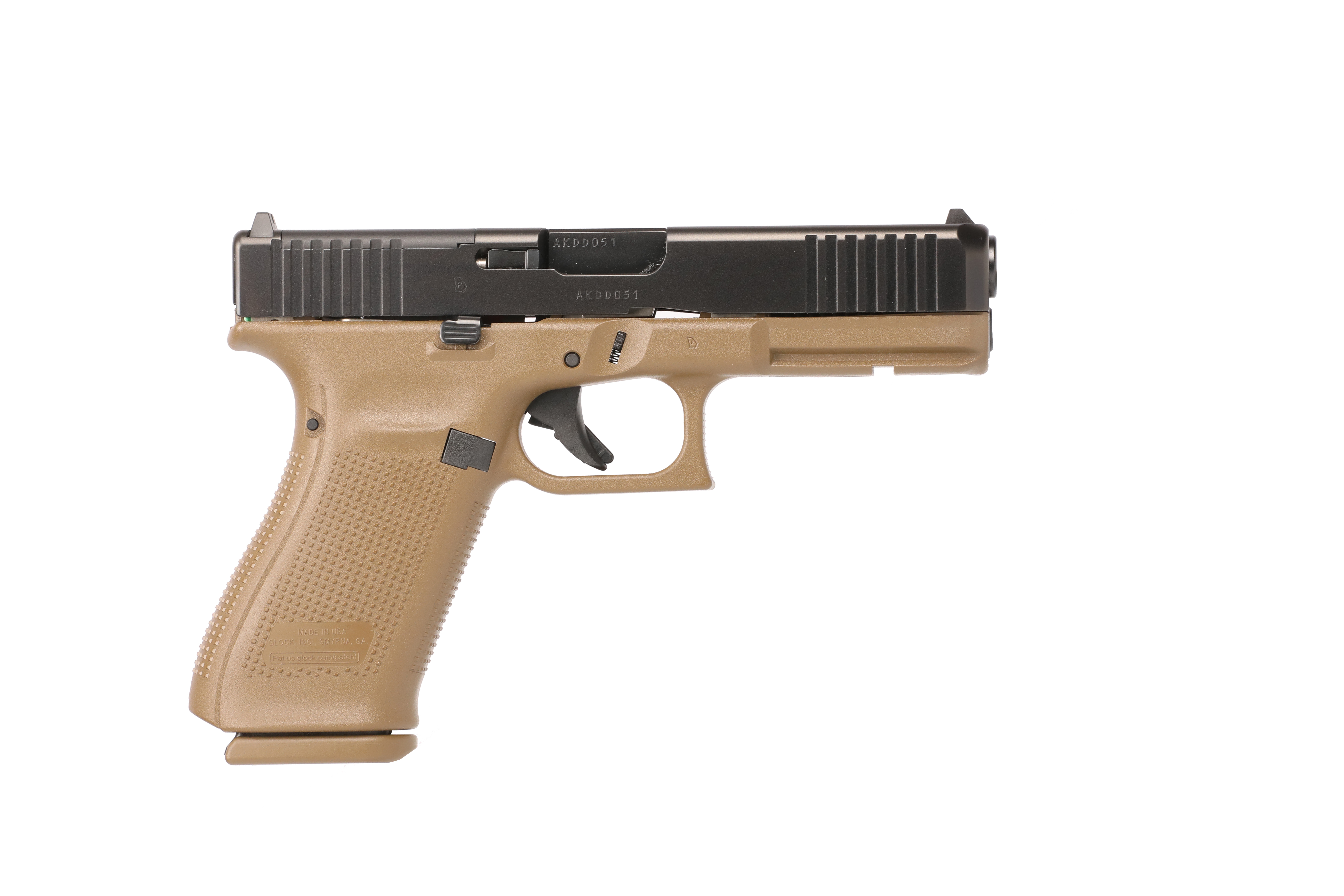 G21 G5 45ACP 10+1 4.6 FDE MOS 3-10RD MAGS | ACCESSORY RAIL