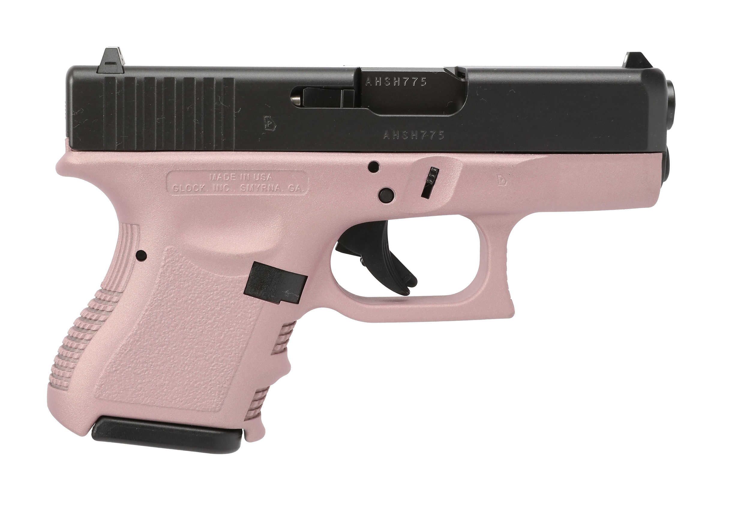 Glock UI2850201BL G28 380 ACP 3.46" Gas Nitride Semi-Auto Pistol 10+1