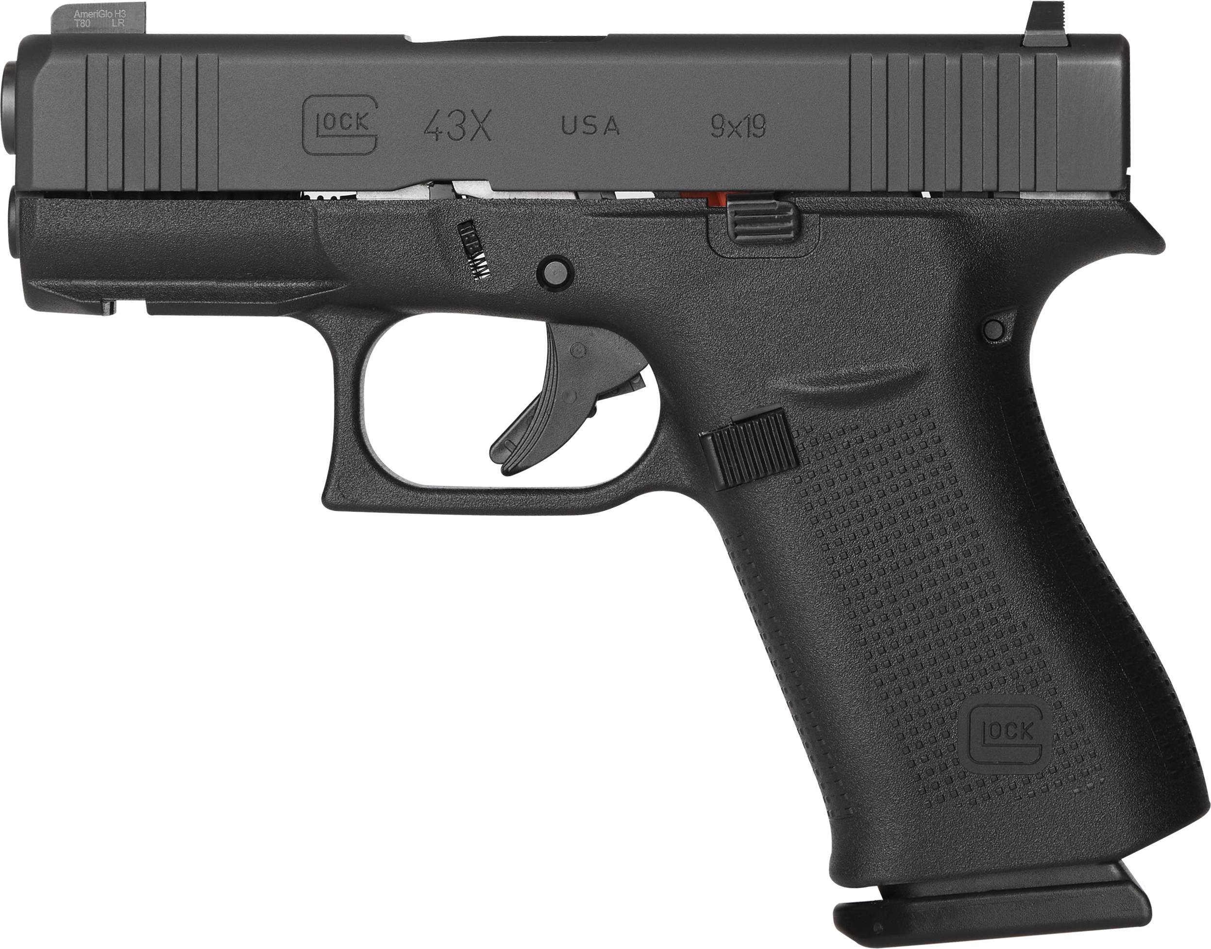 GLOCK G43X 9mm Semi-Auto Pistol