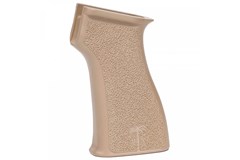 Century Arms US Palm AK Pistol Grip  
Item #: CAGR086 / MFG Model #: GR086 / UPC: 787450528413
US PALM AK PISTOL GRIP FDE 