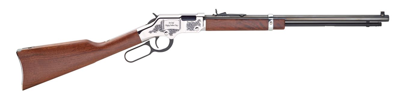 Henry Golden Boy Silver Father's Day Tribute 22LR NEW H004SFD In Stock!-img-0