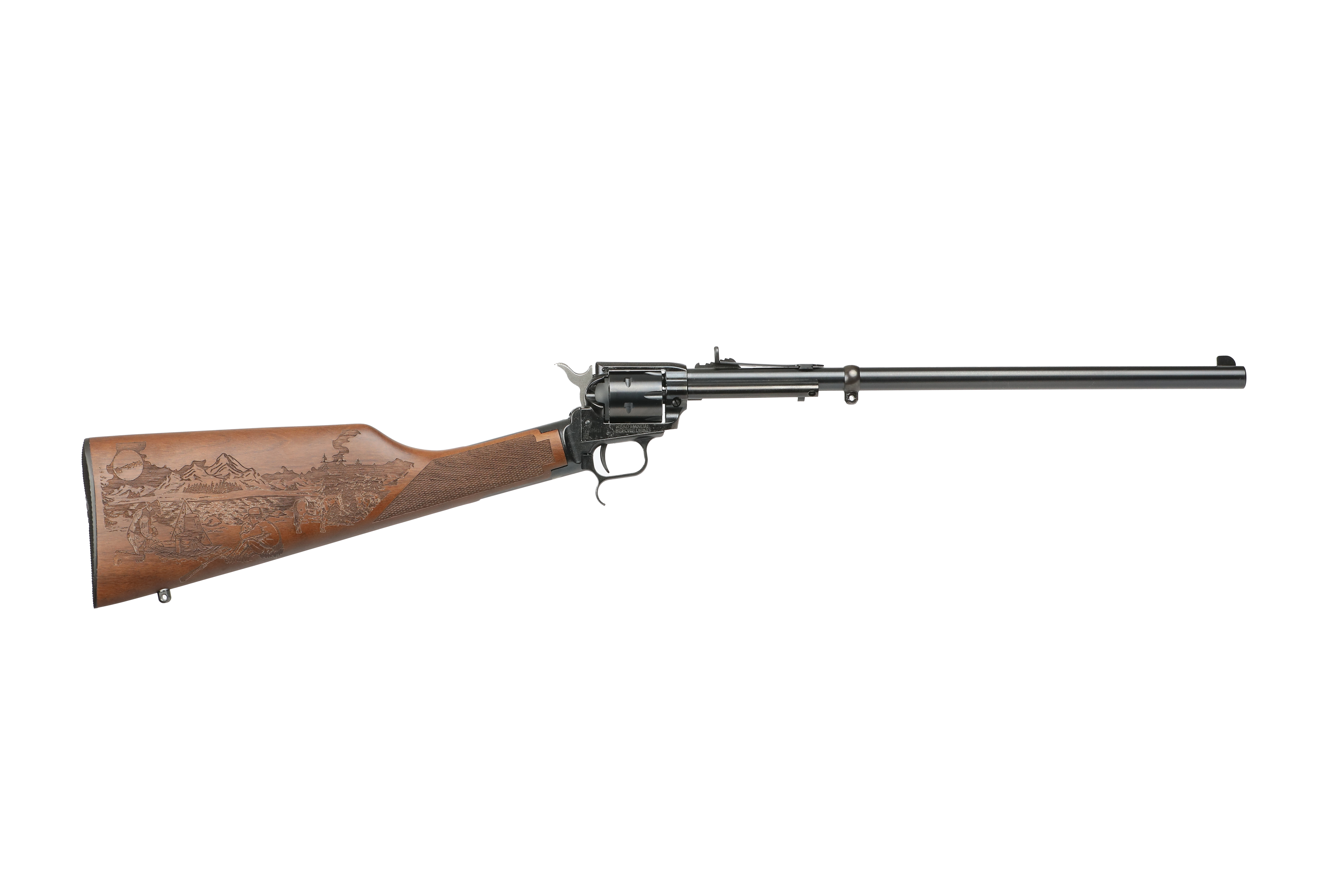 Heritage BR226B16HSWB16 Rough Rider Rancher .22LR Revolver 16" Black