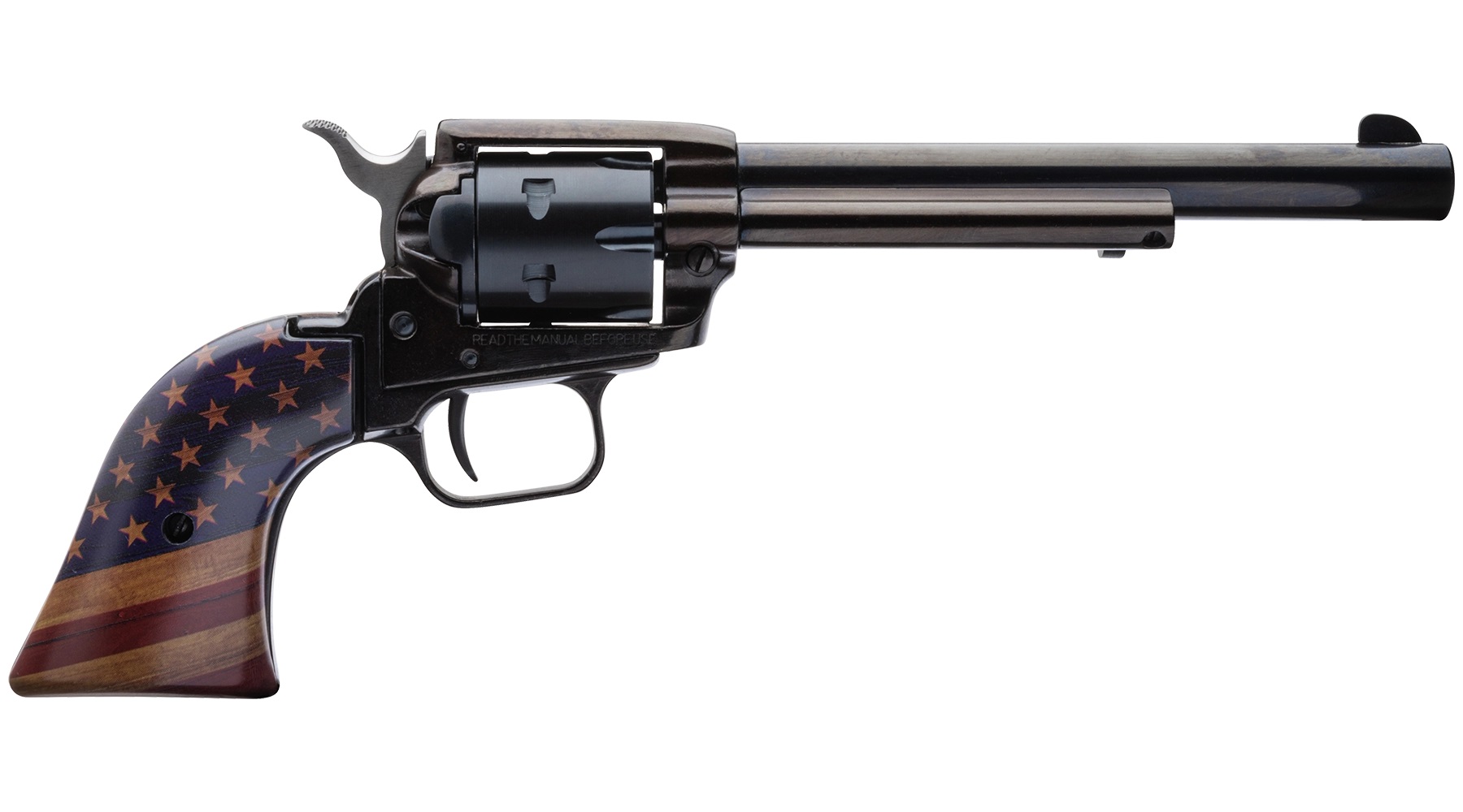 Heritage RR22B6-US03 Rough Rider Small Bore 22 LR 6.5" Blue Revolver