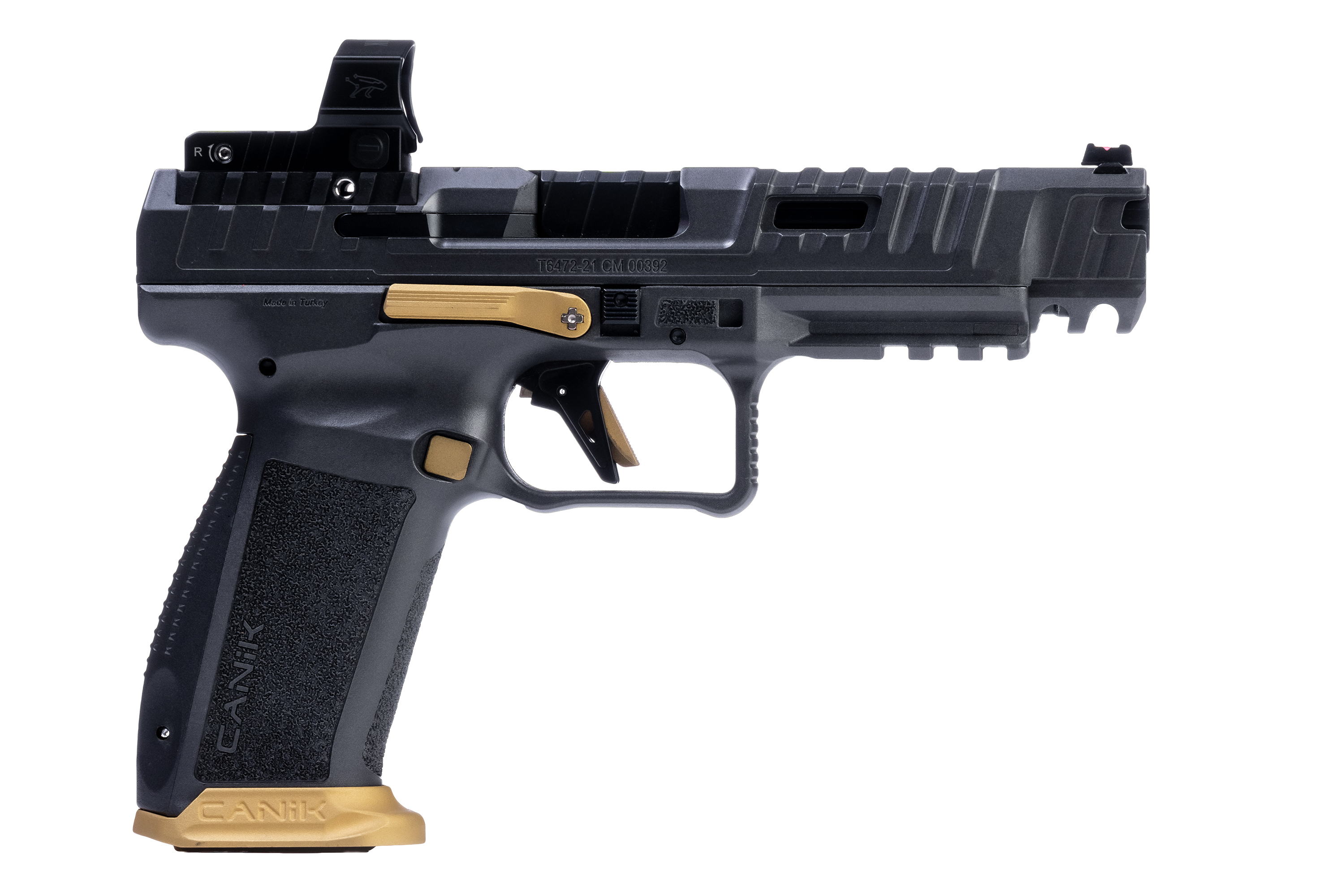 CANIK SFx Rival Gray 9mm 5in 18rd Semi-Auto Pistol w/MeCanik MO2 Optic