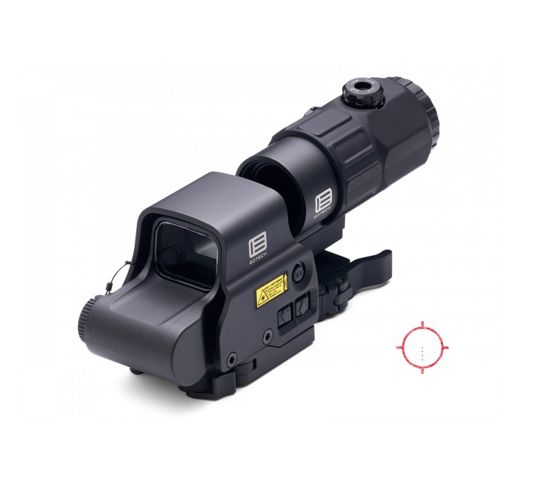EOTECH HHS VI Holographic Hybrid Sight W/ G43 Magnifier x3 OD NV NEW Black -img-2