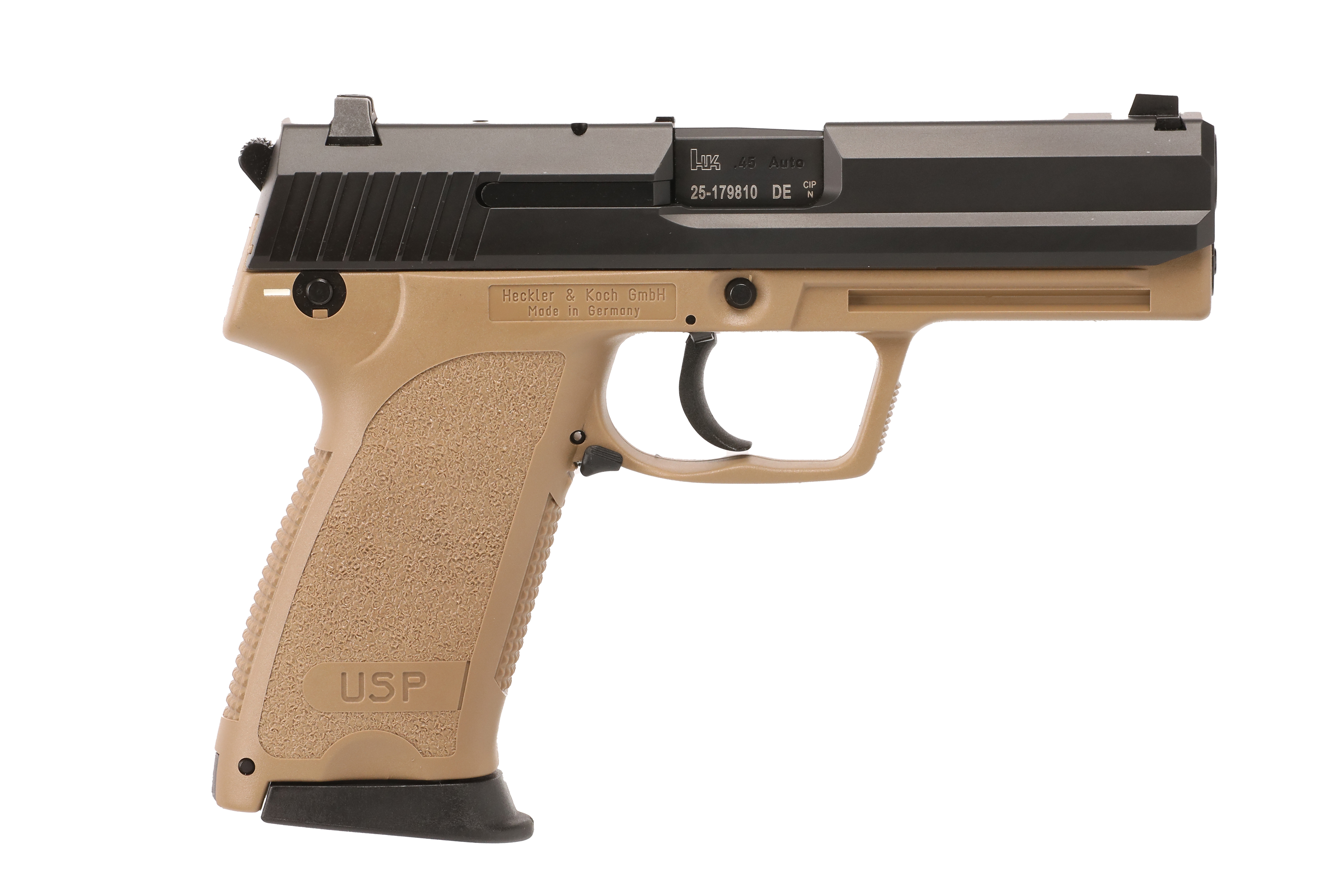 H&K 81000906 USP45 V1 45 ACP 4.41" Blue Semi-Auto Pistol 12+1 Capacity