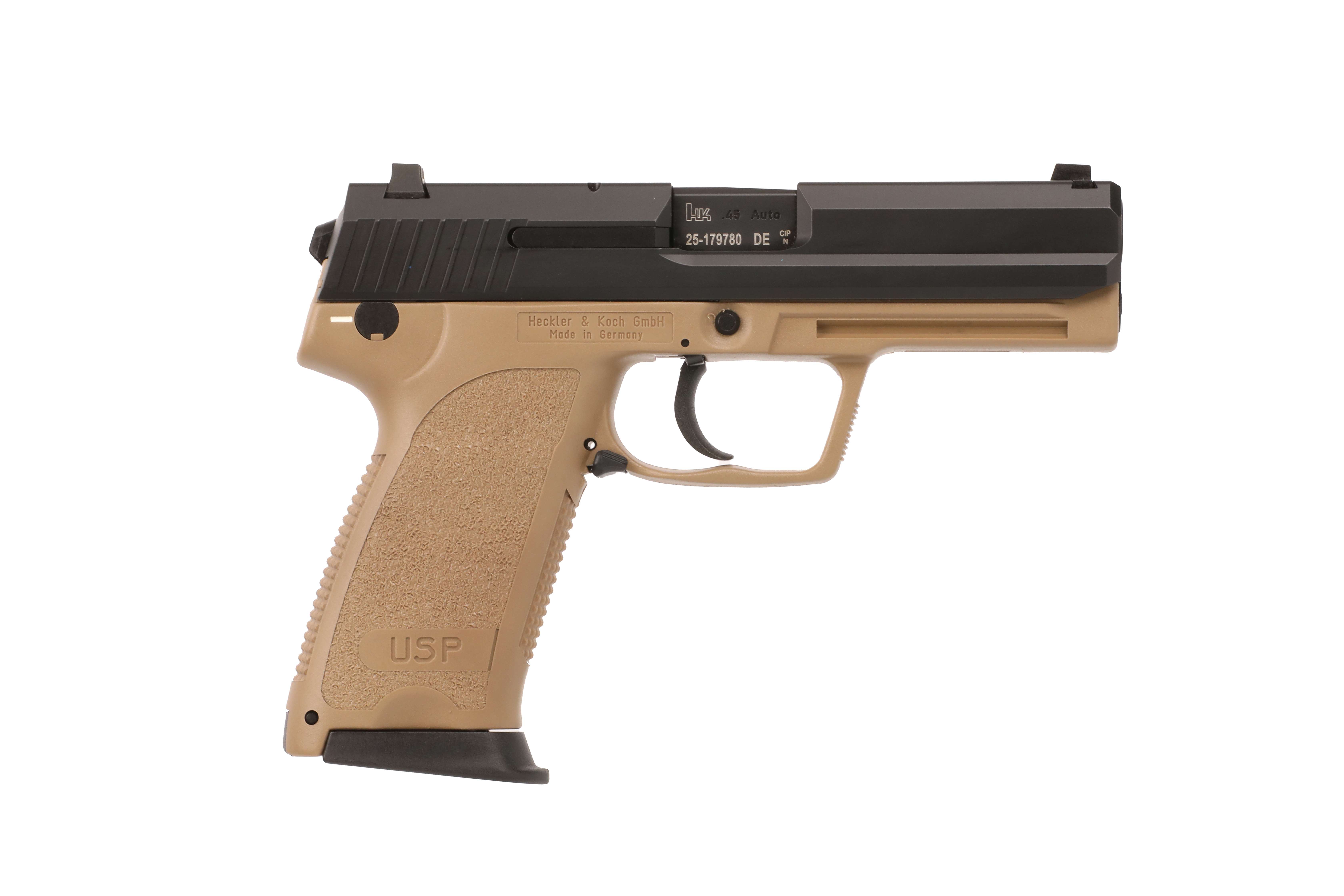 H&K 81000908 USP45 (V7) 45 ACP 4.41" Blue Semi-Auto Pistol 12+1