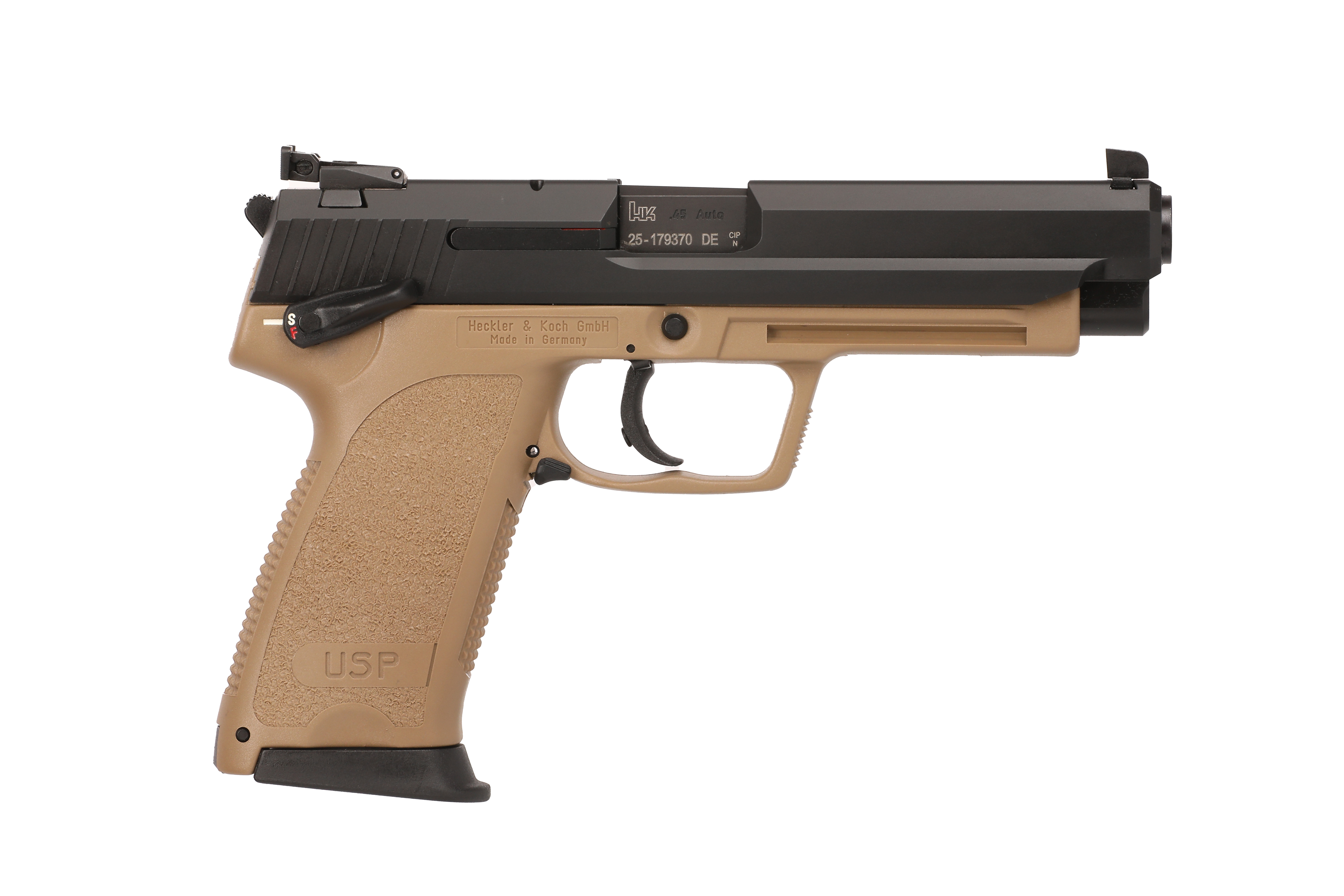 H&K 81000912 USP45 Expert 45 ACP 5.2" Blue Semi-Auto Pistol 12+1