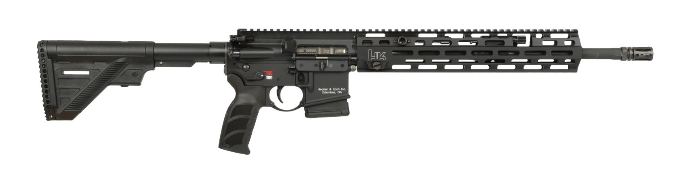 H&K 81001033 MR556 A4 223 Rem | 5.56 NATO 16.5" Black Rifle