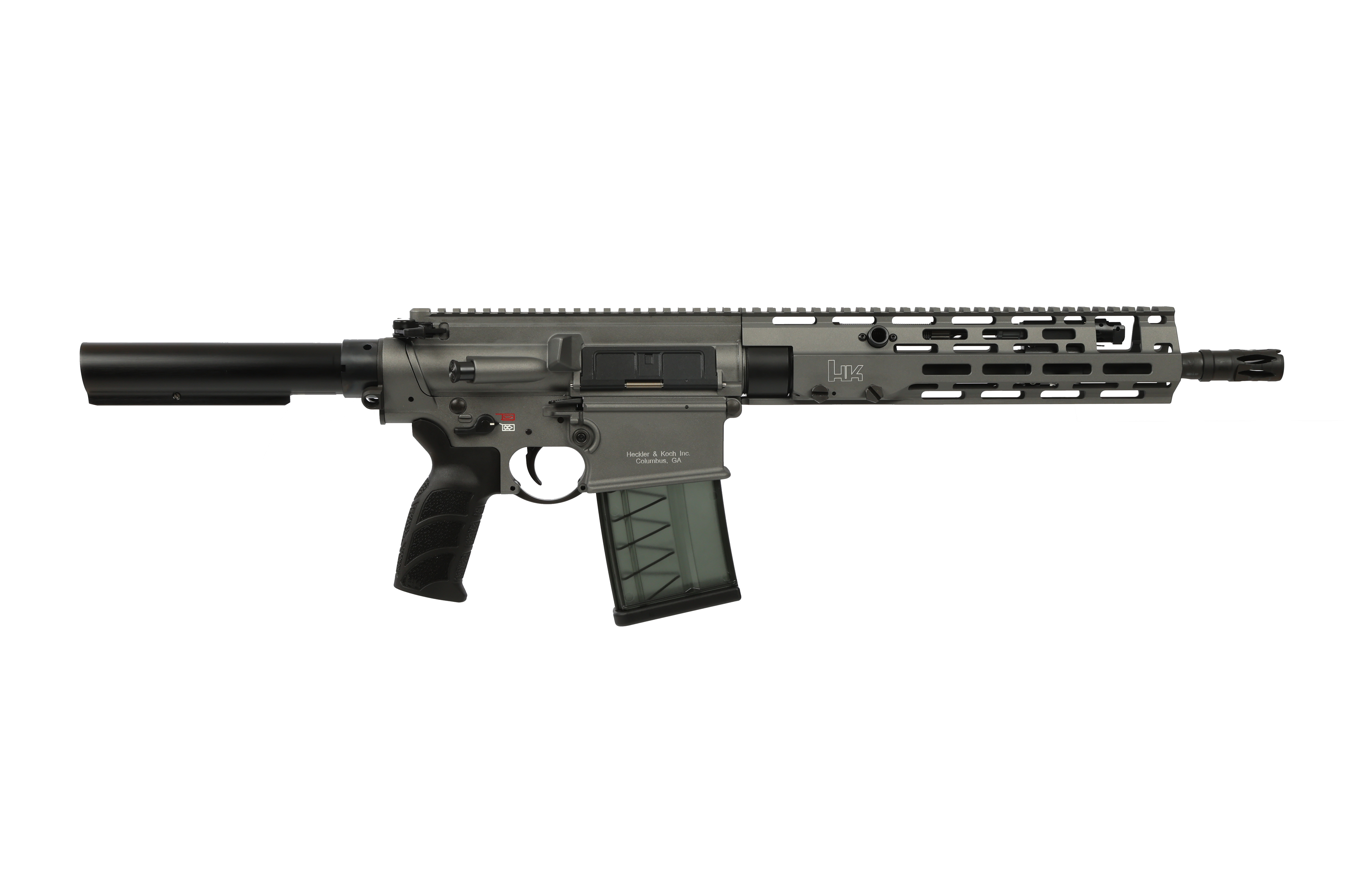 H&K 81001314 MR762 A4 7.62 x 51mm | 308 Win  Tactical Gray Cerakote Rifle