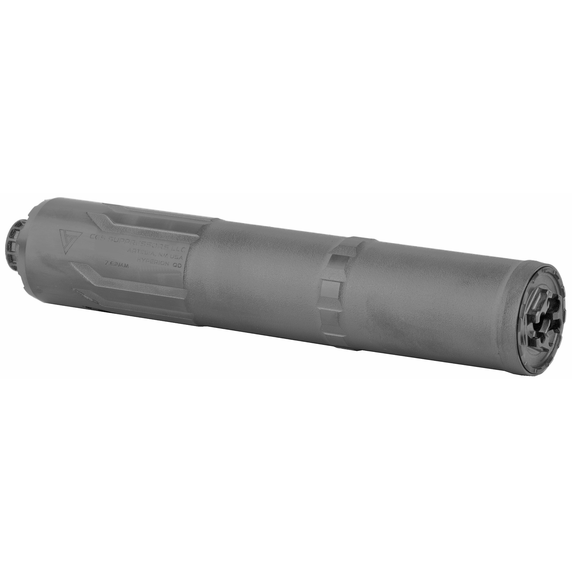 CGS Hyperion QD CGSHYPERIONQD 7.62x39mm Black Titanium Suppressor