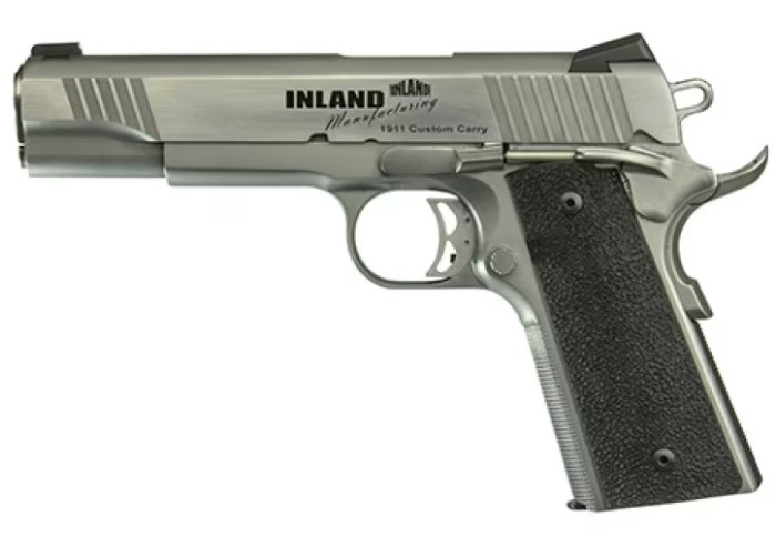 Inland Mfg ILM1911TC 1911 Custom Carry Single 45 A
