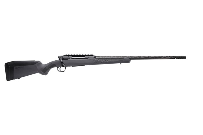 SAVAGE IMPULSE MOUNTAIN HUNTER 7MM PRC 2+1 22" THREADED CREY/CARBON FIBER-img-0