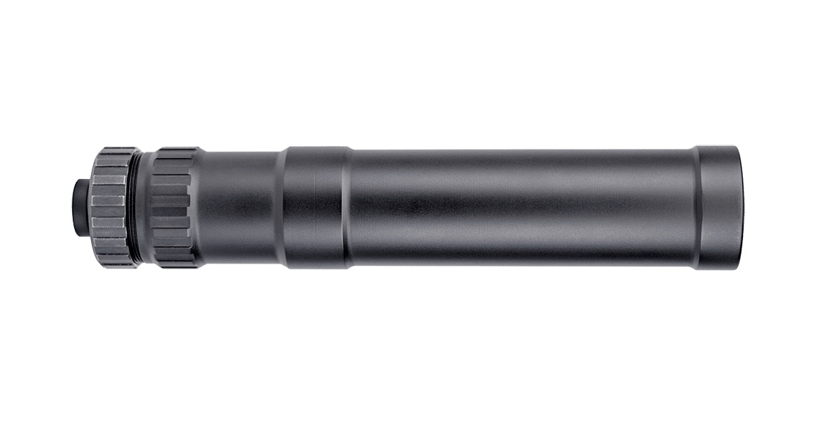 B&T SD-122750-2-US Impulse OLS 9mm Silencer Black Anodized 7.5" NFA