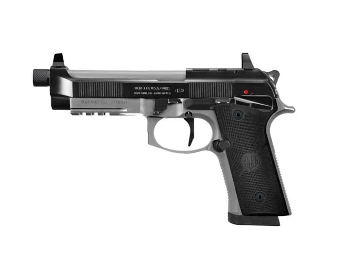 Beretta 92XI SAO Tactical 9mm 5.1 in Black Stainless 10 Rounds Single Actio