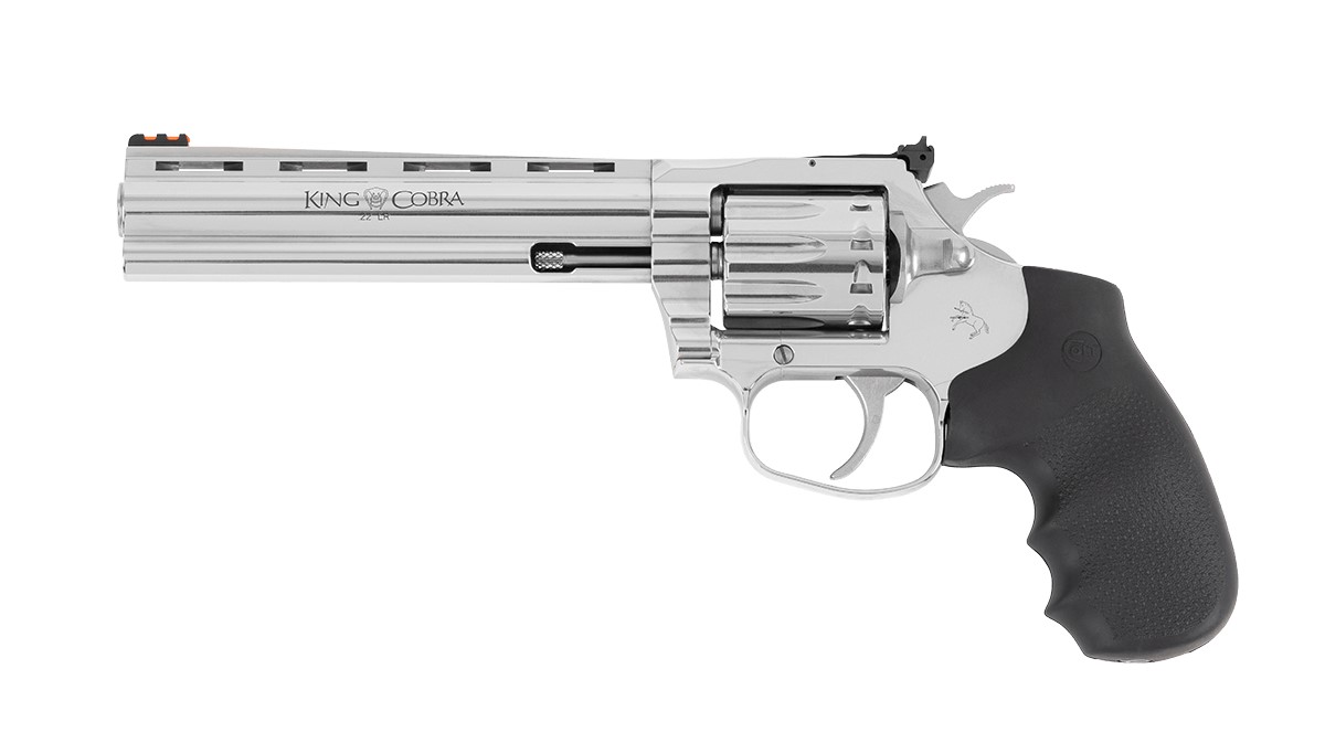Colt King Cobra Target — KING COBRA 22LR SS 6" SA/DA