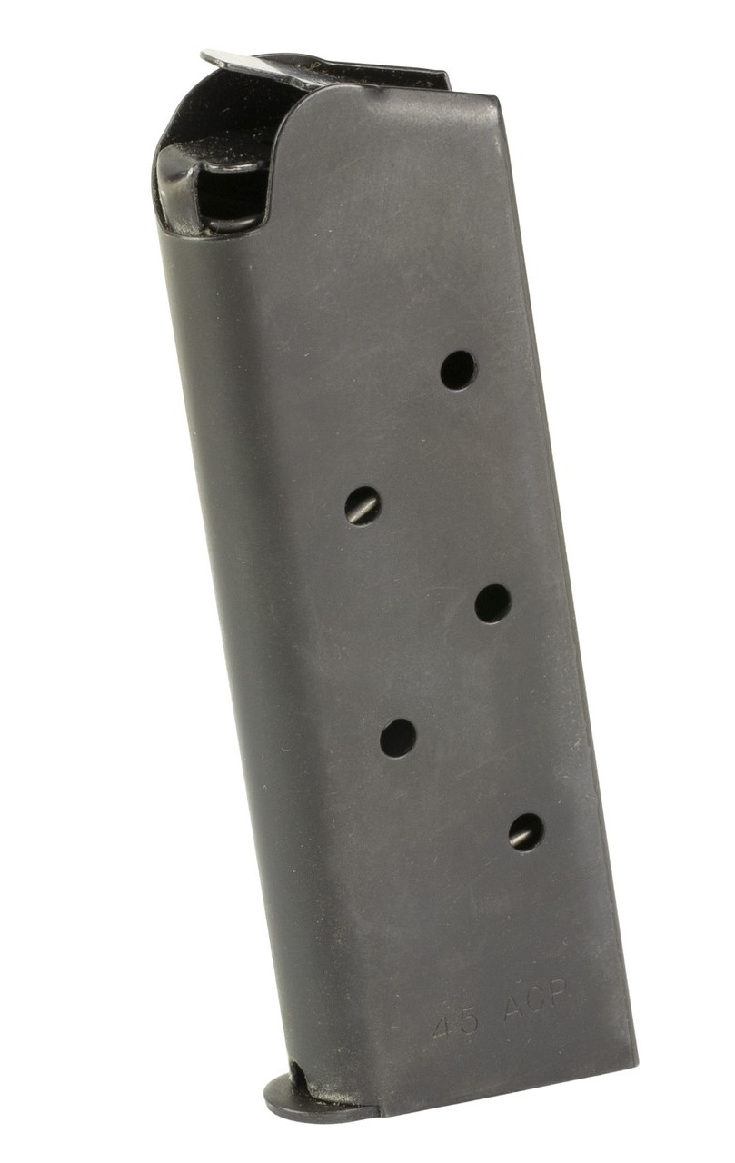 Kimber 1000172A 1911 Compact 7rd .45 ACP Magazine Black Steel