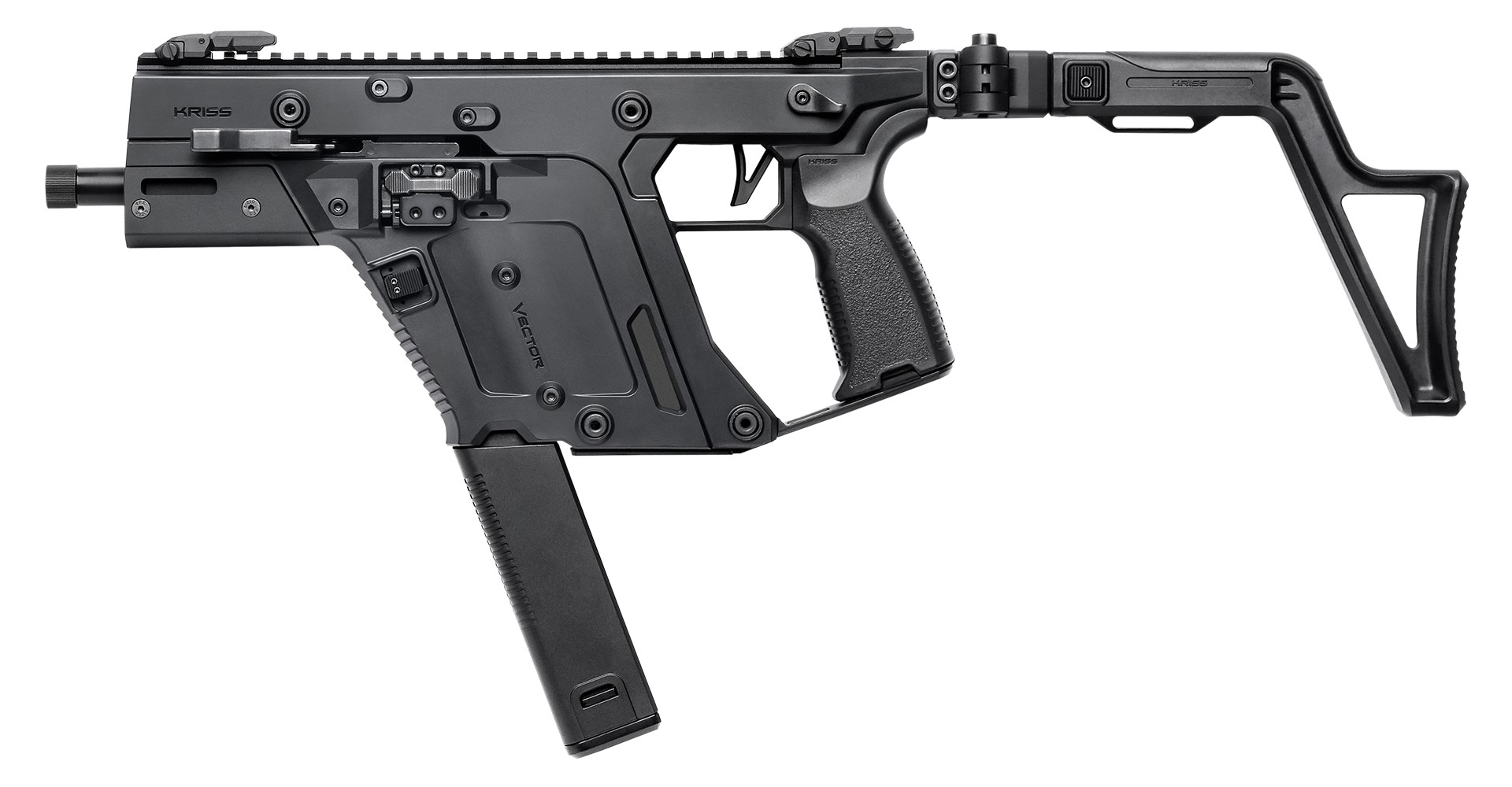 KRISS USA KV903SBL00 Vector SBR G3 9mm 5.5" Black Semi-Auto Rifle