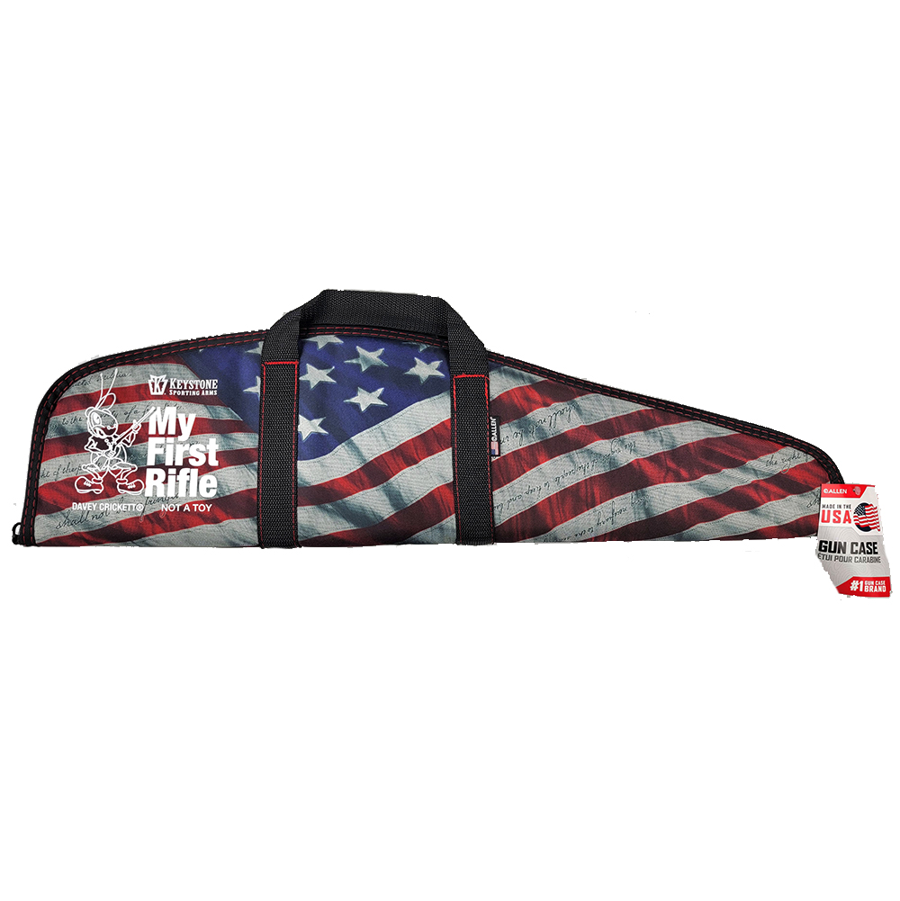 Keystone KSA035USA Crickett Rifle Case 34in Padded USA Flag Design