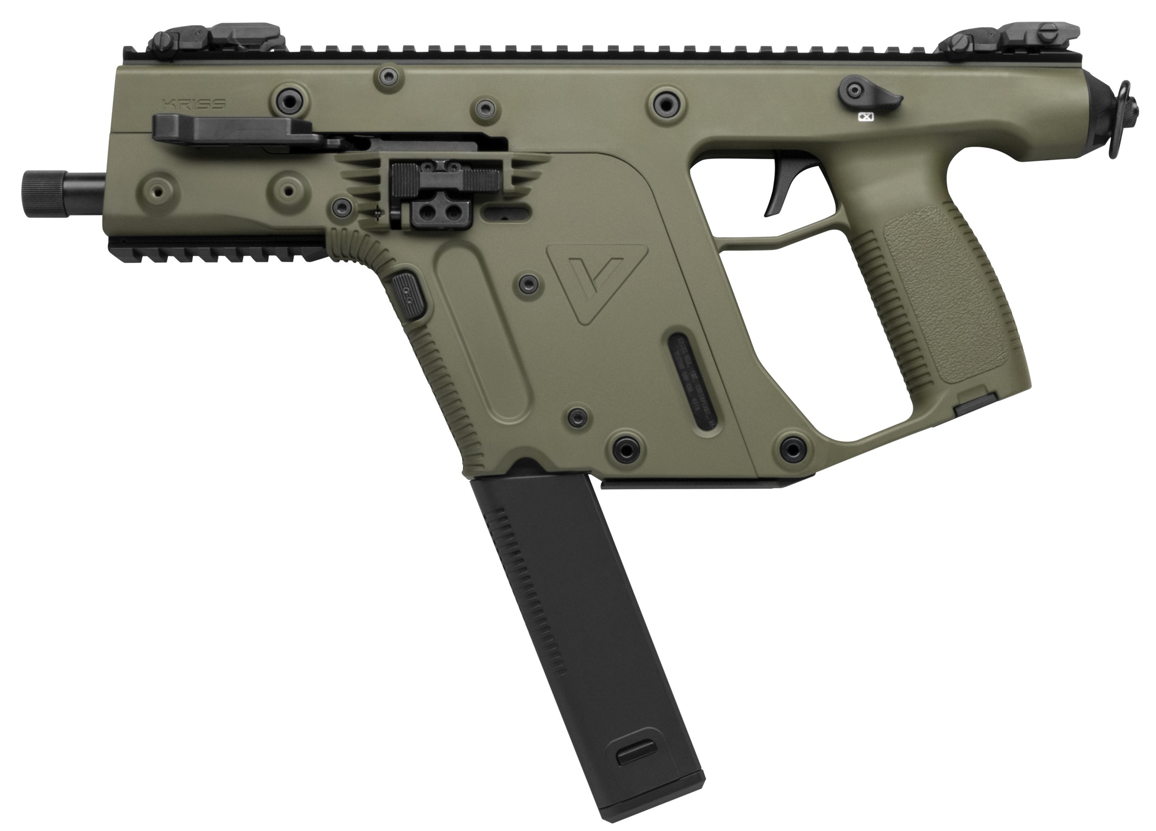 Kriss USA KV10-PGR20 Vector SDP 10mm 5.5" OD Green 33+1 Pistol