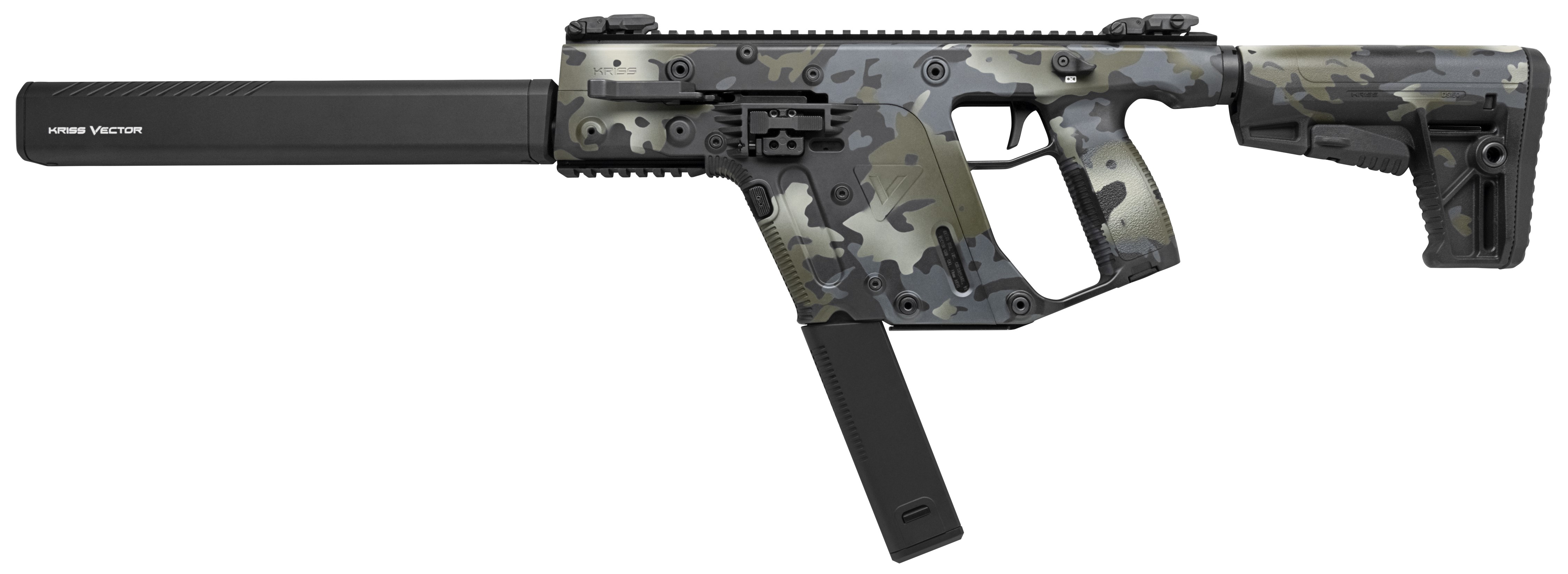 KRISS VECTOR CRB G2 .45ACP 16” 30RD M4 STOCK BLACK CAMO