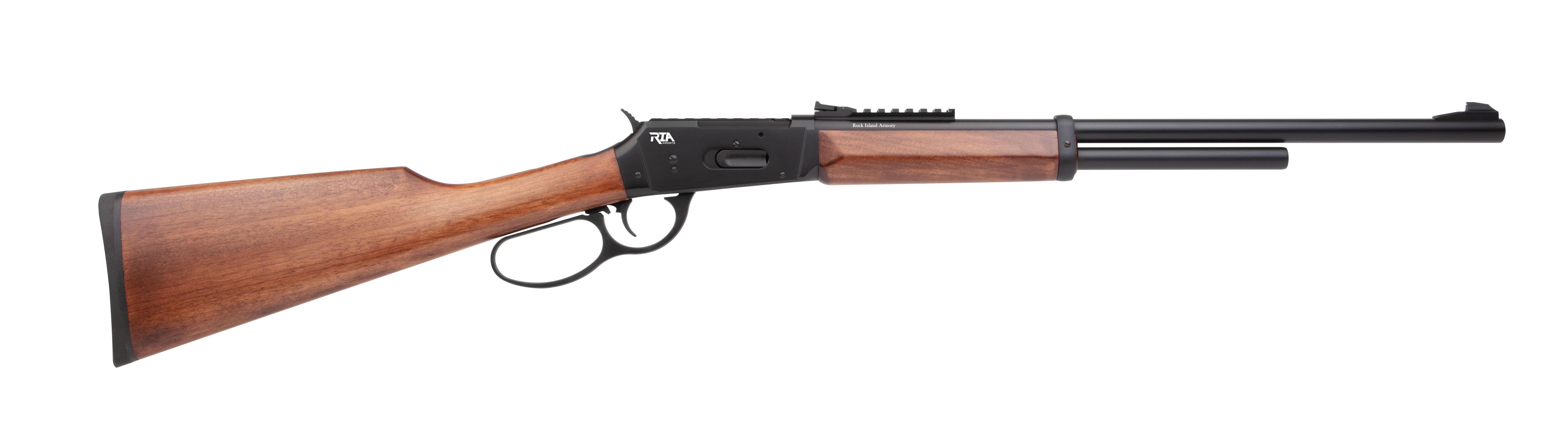 Rock Island LA410 Lever Action Shotgun, 410 Bore, 20" Barrel, Walnut Stock